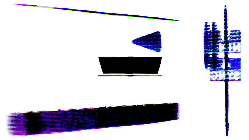 motion graphics clip made from elements from various film leaders, countdowns and celluloid 