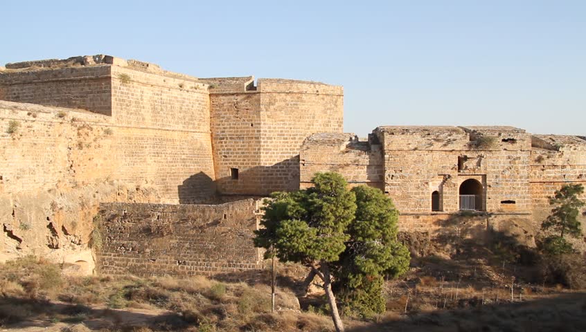 Tower and city wall of Famagusta, North Cyprus
