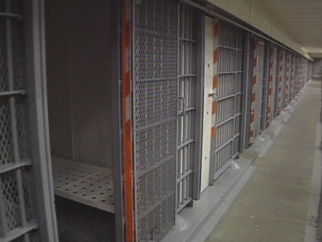Prison doors open and close.