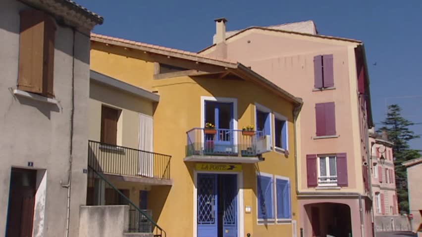 Mediterranean houses in French Provence + pan