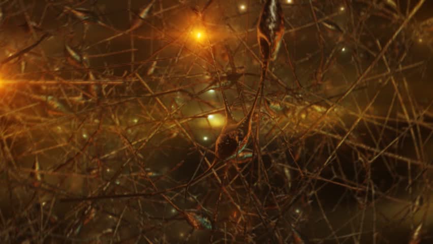 Slow zoom in to close up nerve synapse releasing seratonin serotonin dopamine 
electrical activity several nerve cell synapses close up releasing neurotransmitter then becoming depleted
