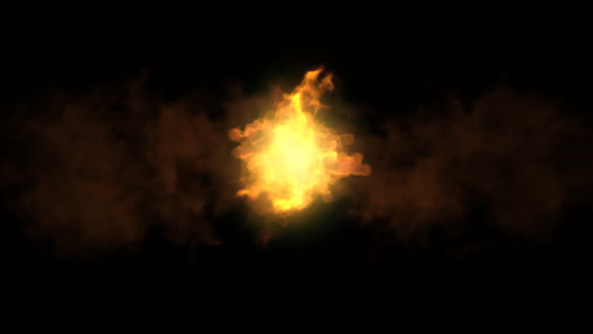 Fire Collision with Alpha Channel