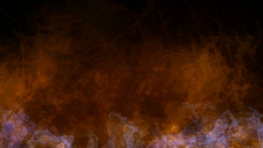 explosion magma energy field,smoke & fire in space.