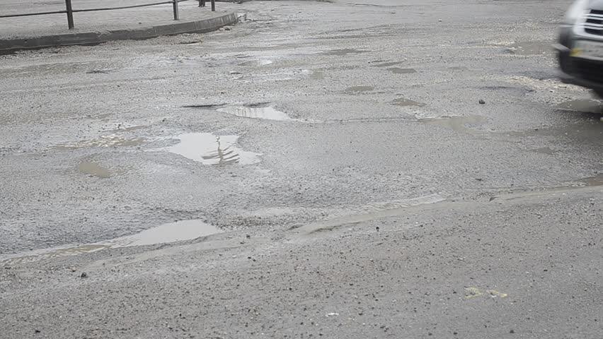holes on the roads