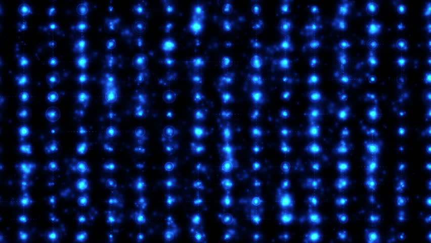 Wall of lights motion background, Abstract Motion Background using flashing lights giving random patterns.