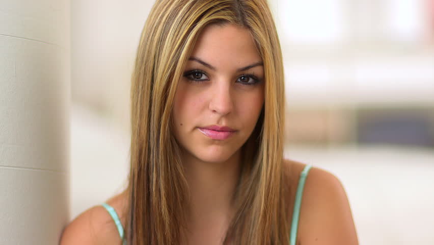 Portrait of Mexican teenager
