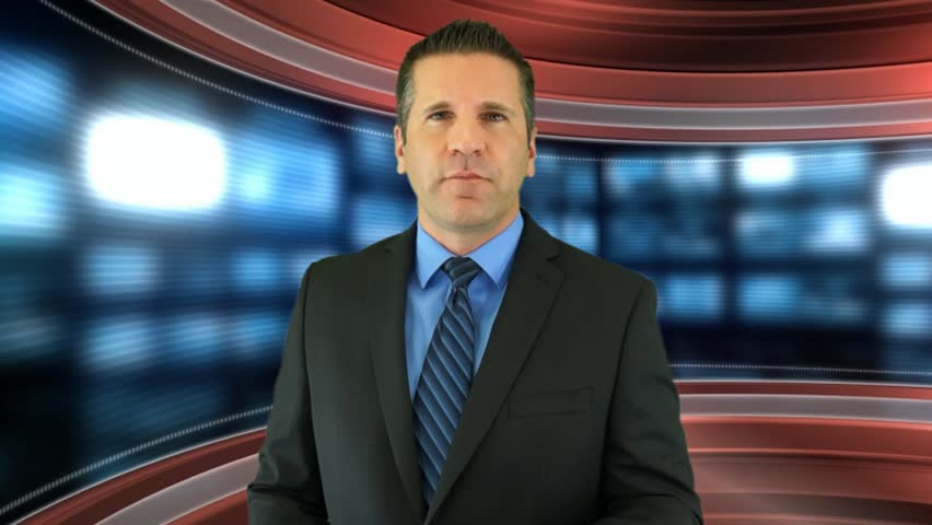 News Anchor Reporting on Improving Housing Market