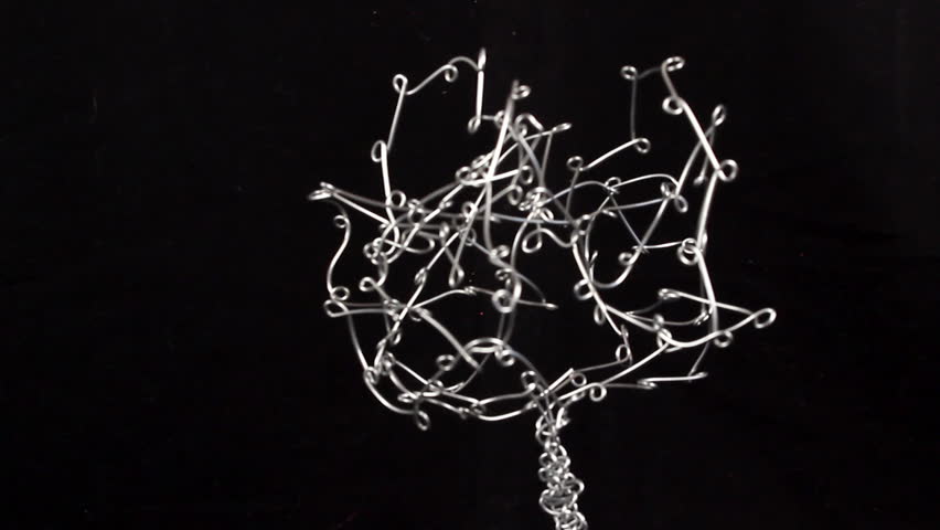 Shaky metal tree