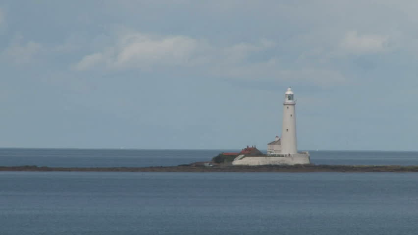 St Mary's Lighthouse at Whitley Bay in North East England.