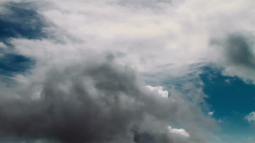 Time lapse of cloudy sky 