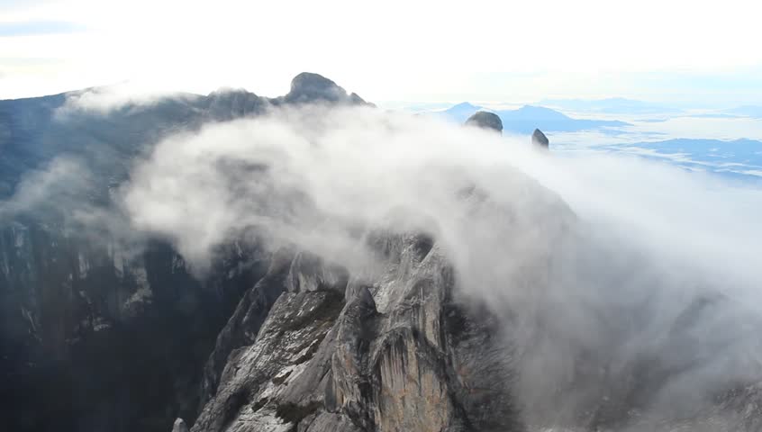 Kinabalu Mountain in Sabah Nation Park  at Kota Kinabalu  Malaysia