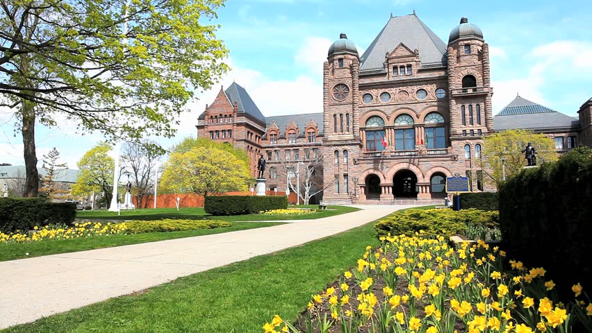 Queens Park, Ontario Provincial Government, Toronto, Ontario, Canada