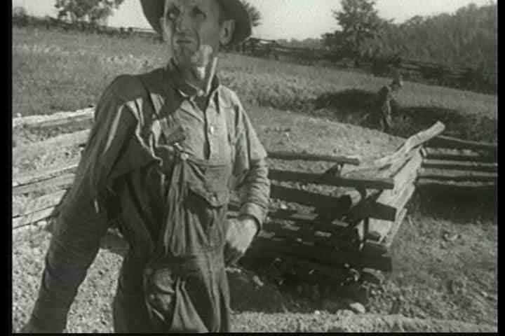 1940s - Good footage of poor Tennessee and Southern farmers in rural America in the 1930s.