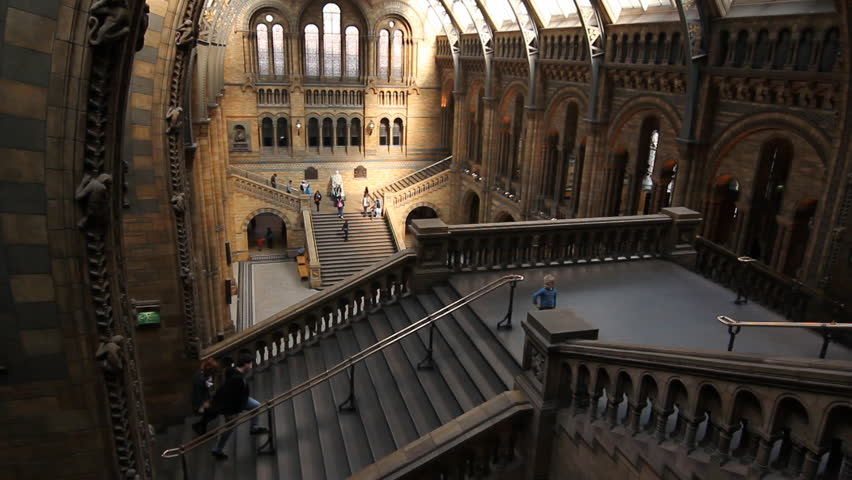 LONDON, UK on APRIL 3rd: Natural History Museum on April 3rd, 2012. The museum is home to life and earth science specimens comprising some 70 million items.