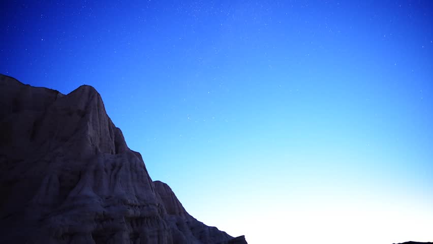 Astrophotography Time Lapse Night to Day 