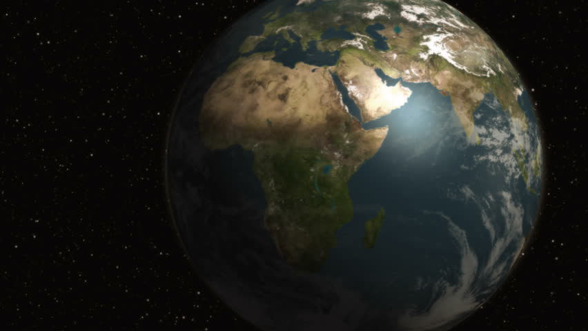 A high definition clip of an exploding Earth. 
