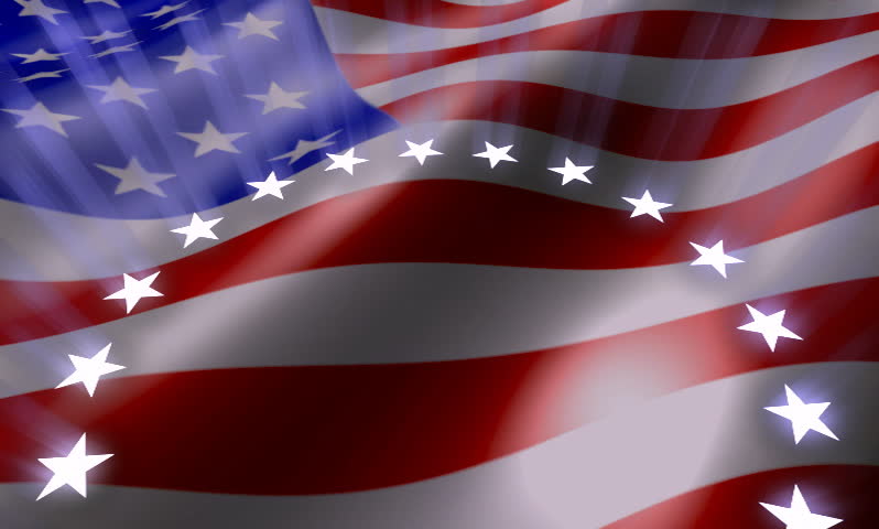 USA patriotic loop