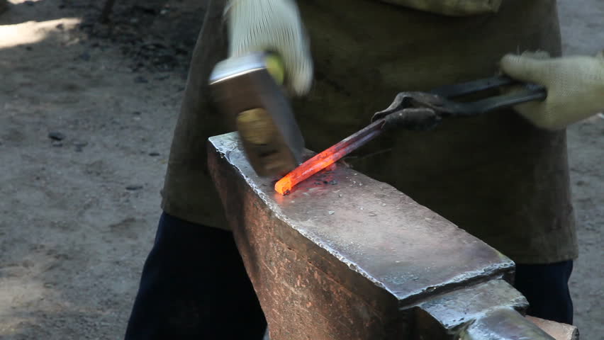 The smithery of steel handwork horseshoe (1)