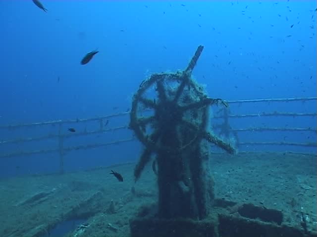 Malta underwater ship wreck diving