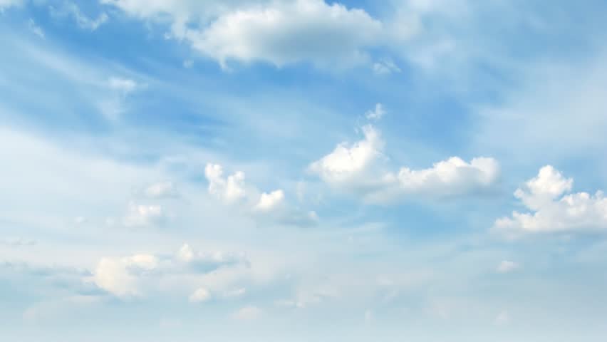 clouds. time lapse HD NTSK