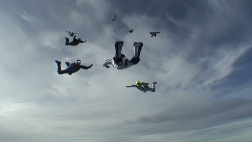 jump and the aircraft