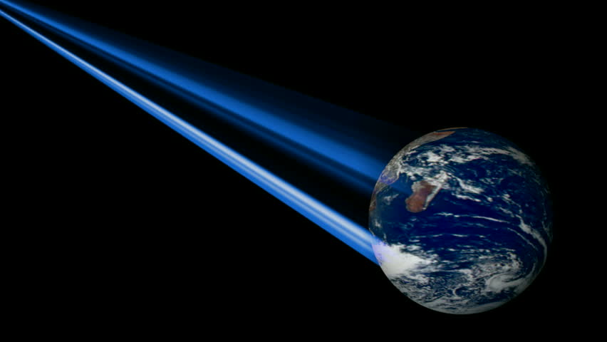 Earth and fantastic rays