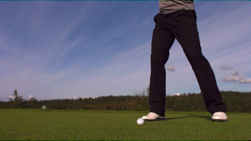 Golf Slow motion. Phantom HD 720P