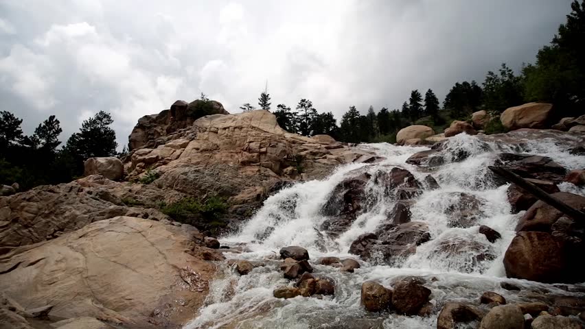 Header of alluvial fan