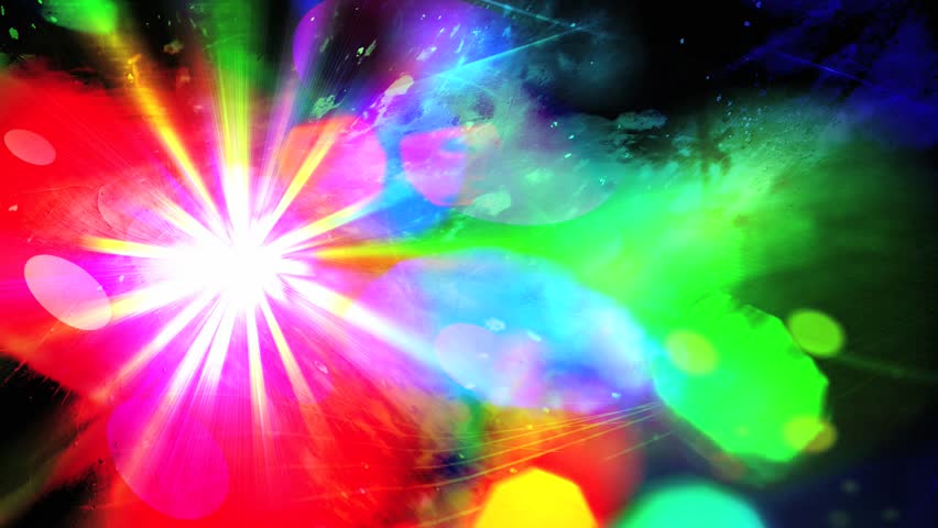 dancing disco lights