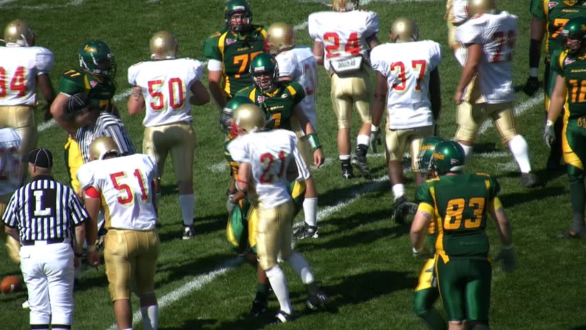 HD American college football fourth down