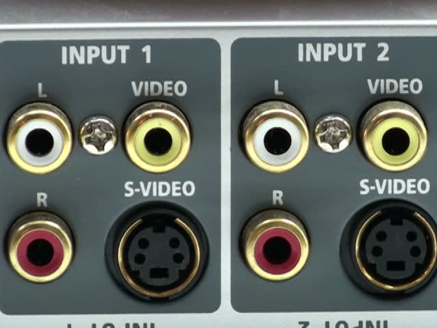 RCA input - NTSC