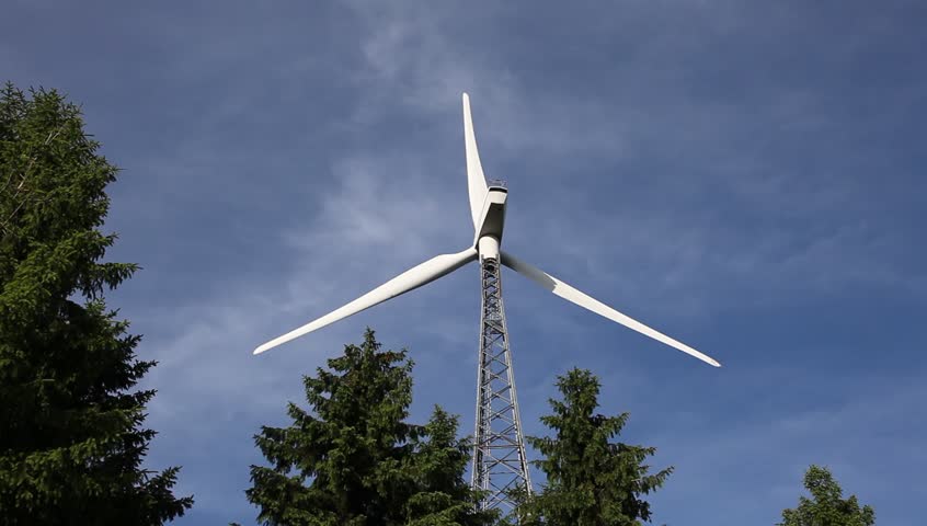 Electricity generating windturbine 