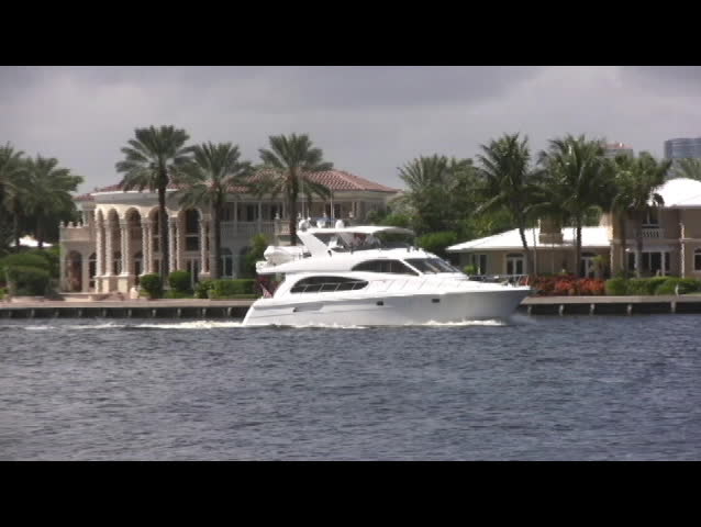 Boat on a Florida waterway