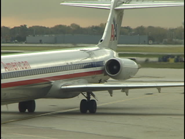 airplane taxis on tarmac 2