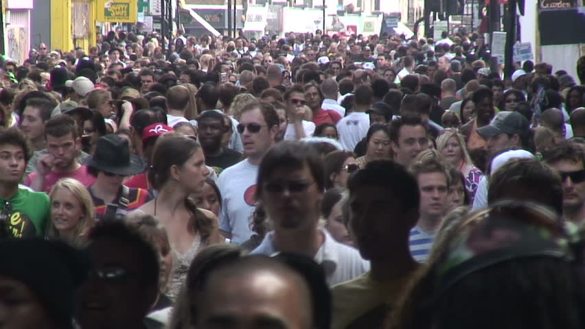 Large crowd