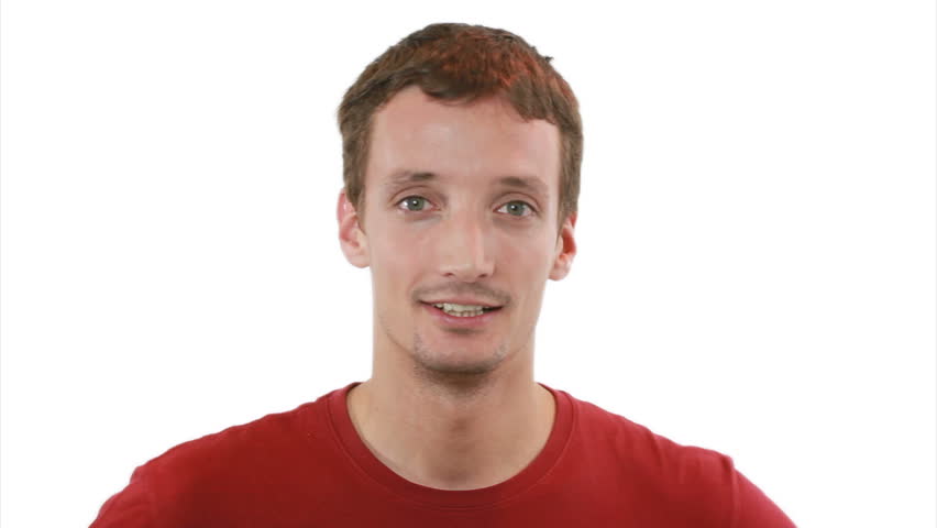 WHEW! -relieved guy ( funny ) - white background