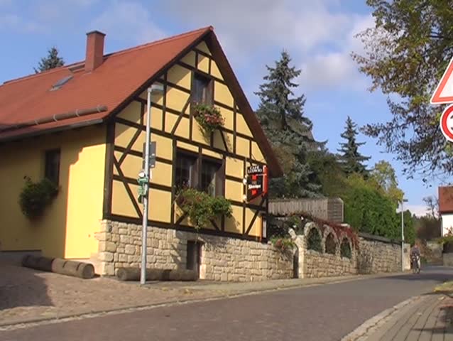 german half-timbered house 