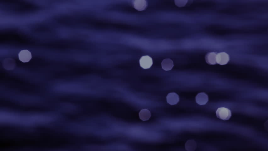 Sparkling blue water