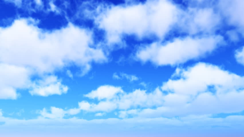 Flying Through The Clouds. Loop 