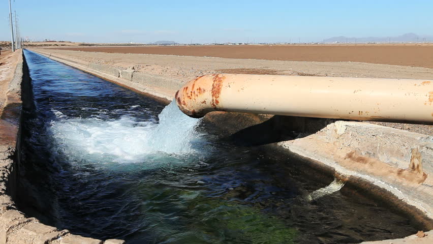 Arizona Farm Water Canal
