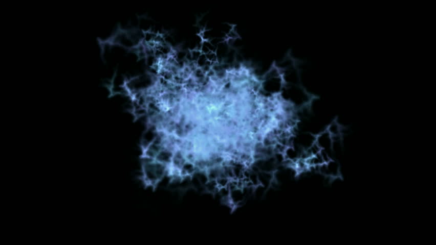blue lightning,Energy Group in space.