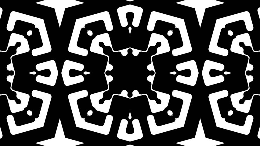 Black & White Motion Background Loop