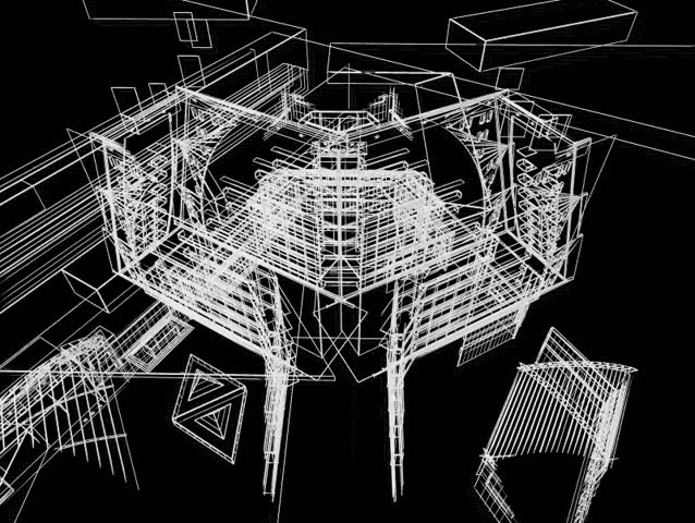 Gradually drawn by volume building