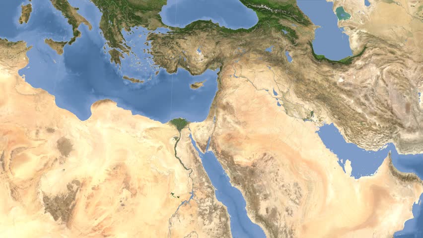 Satellite Image Of Israel Image - Free Stock Photo - Public Domain ...