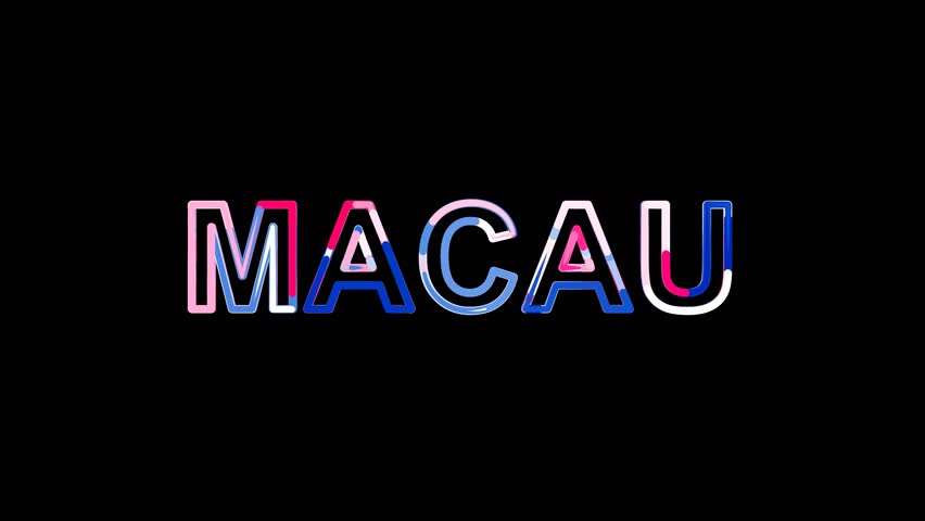 Letters Are Collected In City Macau Then Scattered Into Strips Alpha Channel Premultiplied Letters Are Collected In City Macau Then Scattered Into Strips Alpha Channel Premultiplied