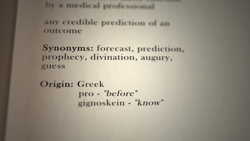 Header of prognosis