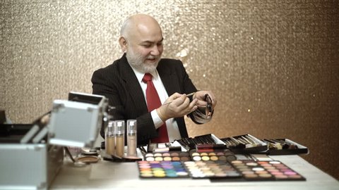 Makeup Make Up Artist Beauty Salon Stock Footage Video 100