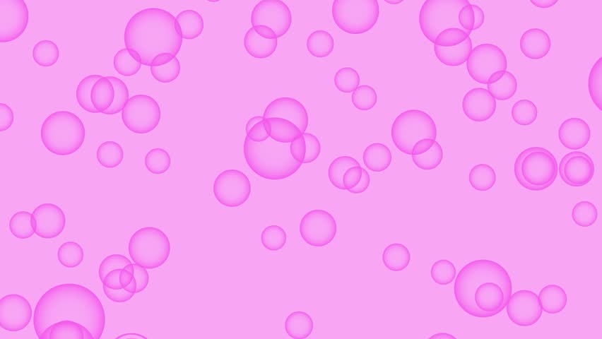 Pink Bubble Background Stock Footage Video (100% Royalty-free ...