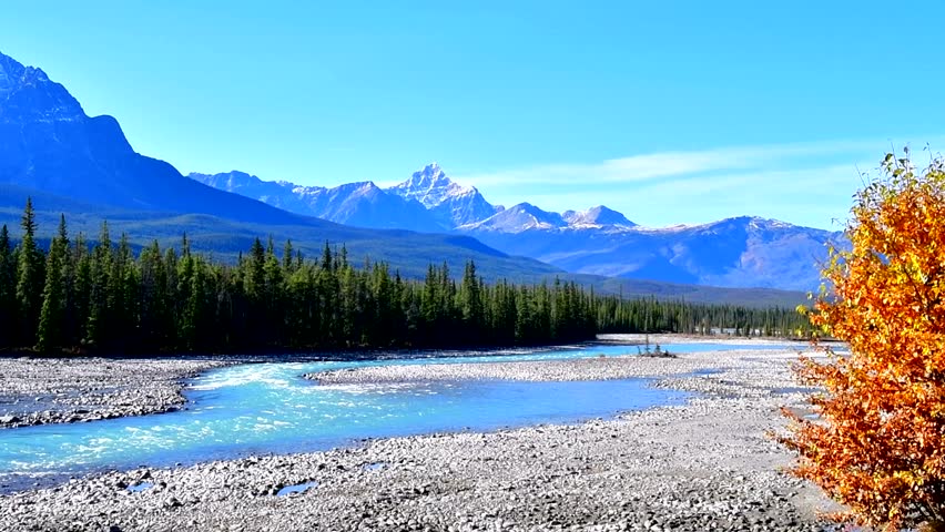 Beautiful Mountains in Jasper National Park, Alberta, Canada image ...