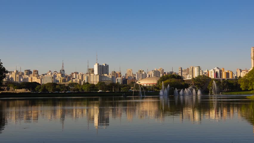 Ibirapuera Park in Sao Paulo, Brazil image - Free stock photo - Public ...